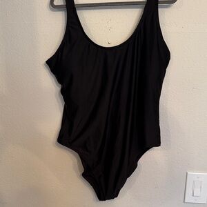 Old Navy Black Women's One Piece Swimsuit
